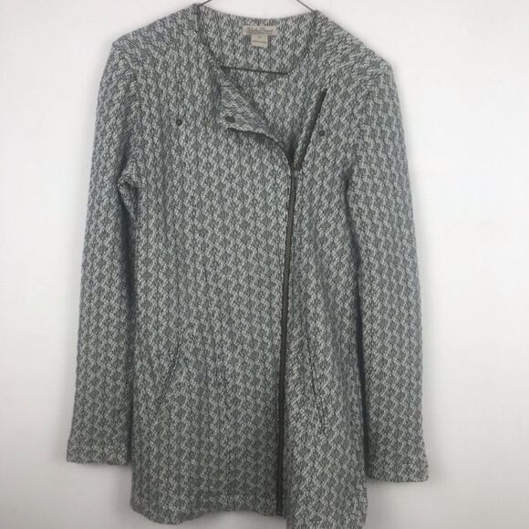 Lucky Brand Asymmetrical Zipper Knit Sweater XS - Picture 2 of 12